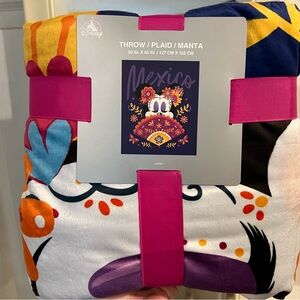 Disney parks Mexico pavilion Throw Blanket